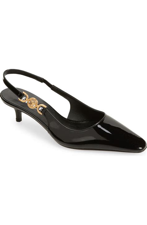 versace vitel medusa trainers|Versace Medusa '95 Kitten Heel Slingback Pump (Women).